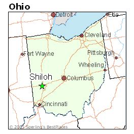 where is shiloh ohio.